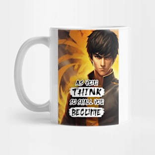 Legendary Fighter Motivation Quotes - Anime Wallpaper Mug